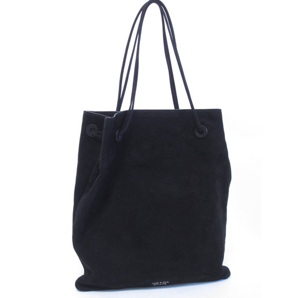 Prada Black Nero Drawstring Suede Handbag - Picture 1 of 10